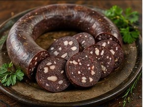 Blood Sausage with Beef Tongue
