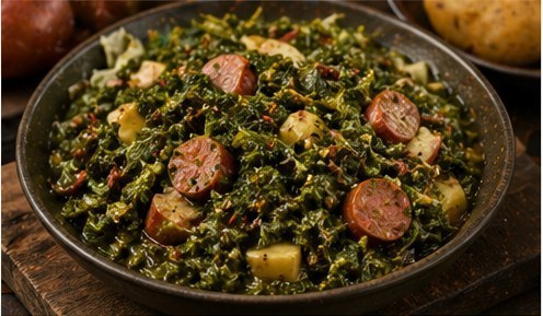 Gruenkohl (prepared)