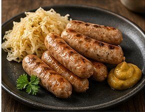 Nuernberg Style Sausage