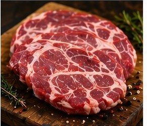 Pork Neck Steak marinated